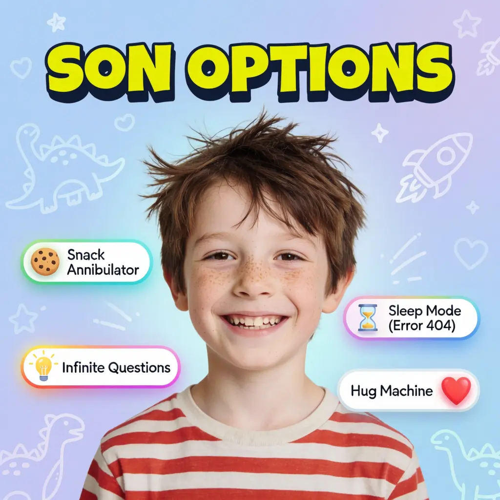 Funny Caption for Son Options That Bring Smiles