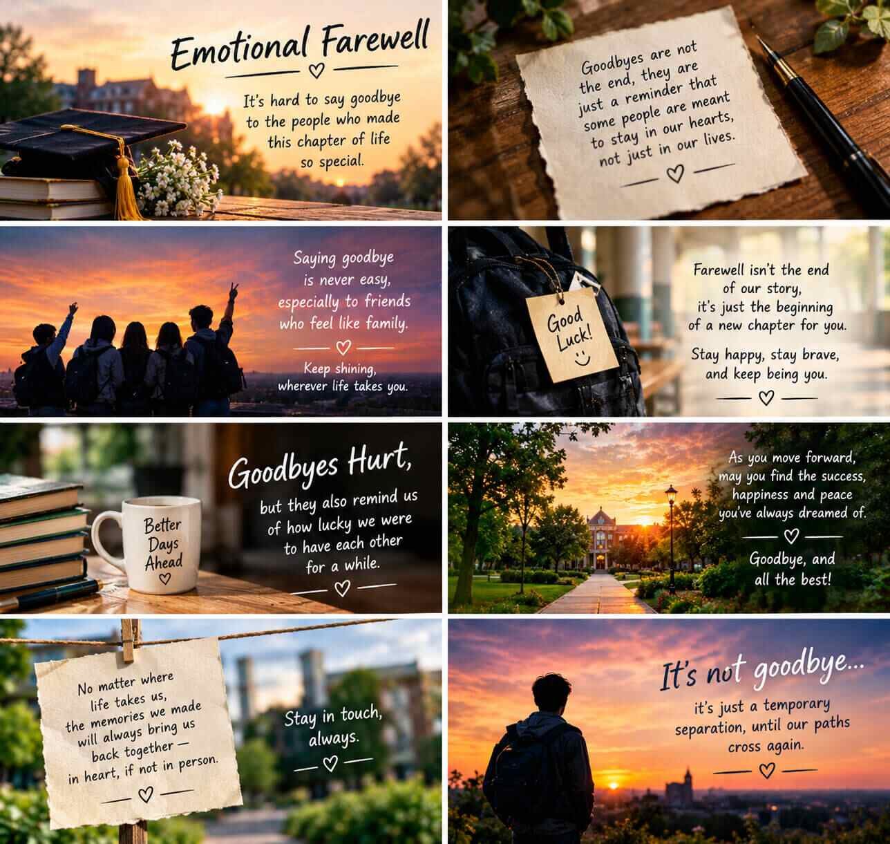 Emotional Farewell Party Quotes for Saying Goodbye