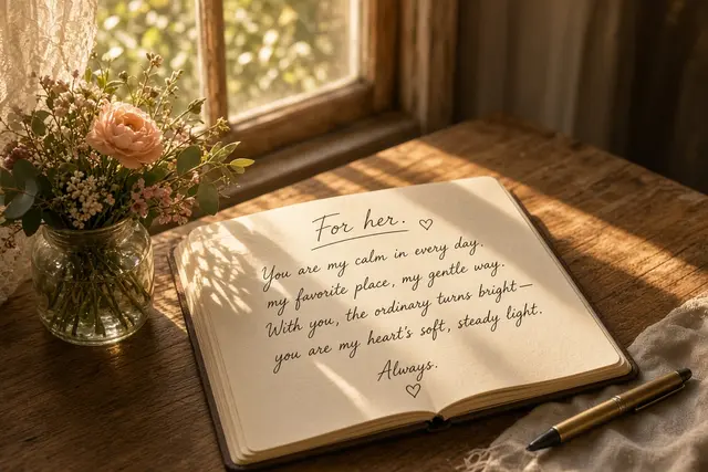 Short Love Poems for Her