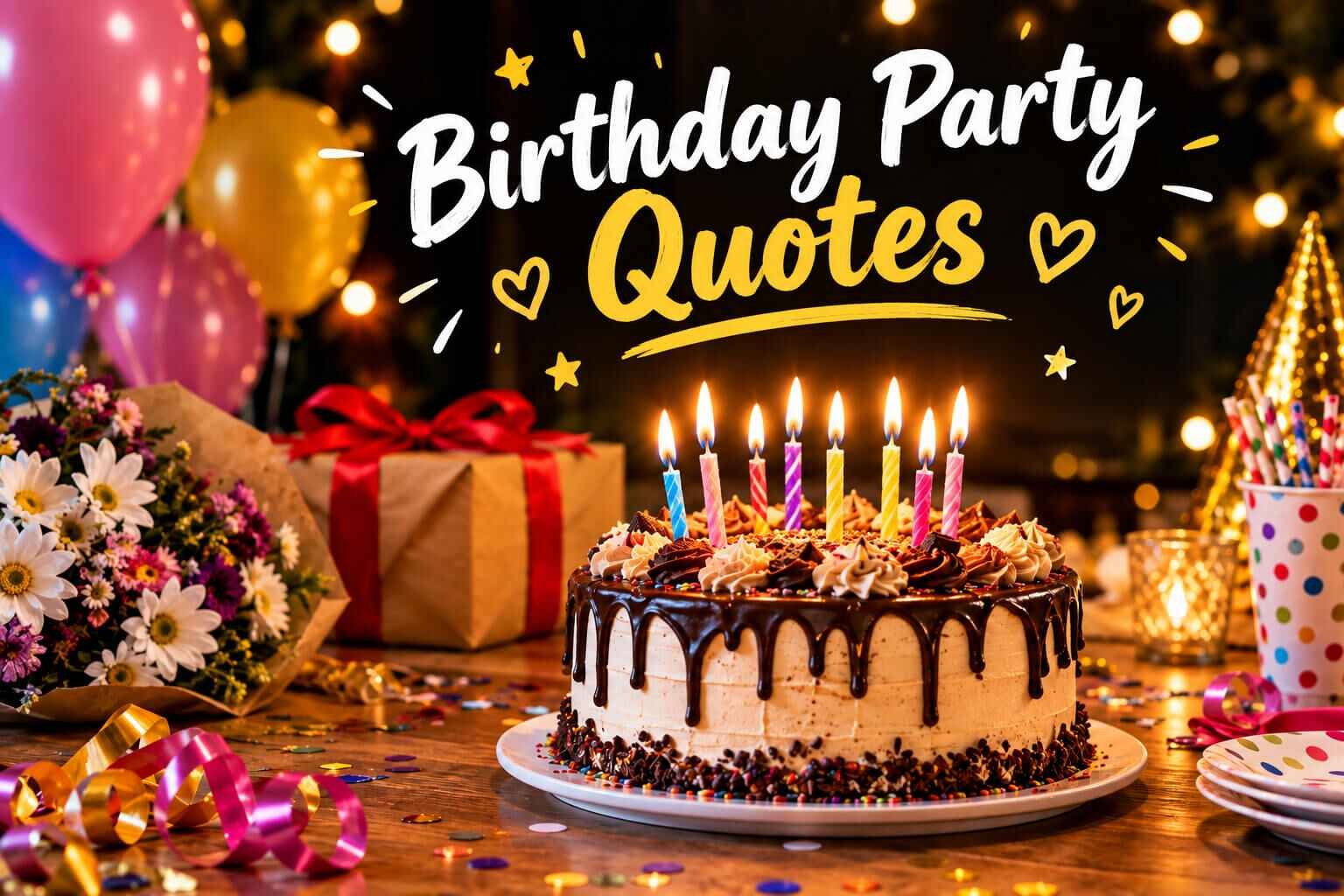 Birthday Party Quotes