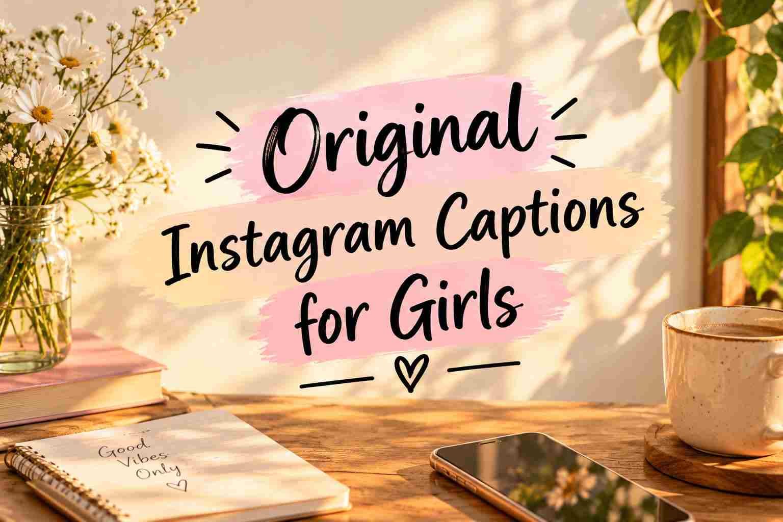 “original Instagram captions for girls”.  