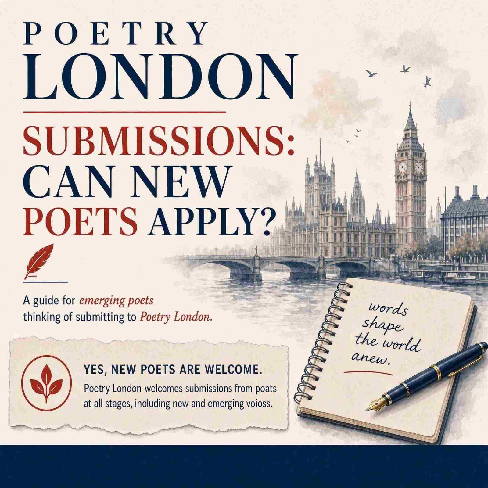 Poetry London Submissions: Can New Poets Apply?