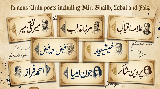 Famous Poetry in Urdu
