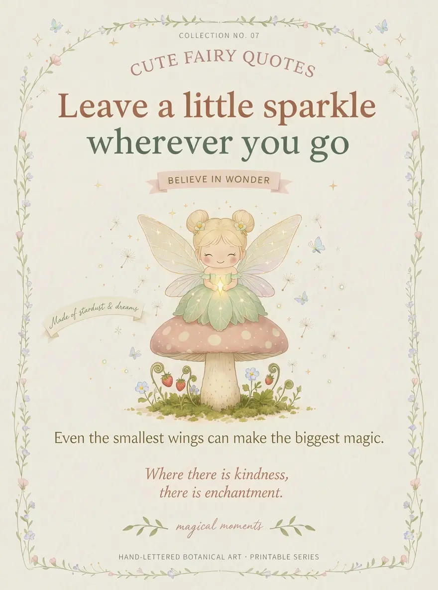 Cute Fairy Quotes