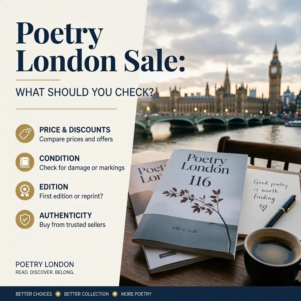 Poetry London Sale: What Should You Check?