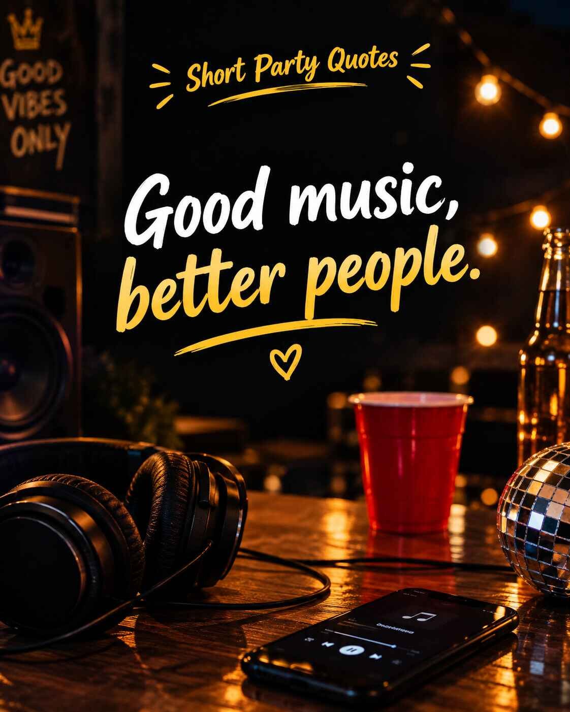 Short Party Quotes for Instagram