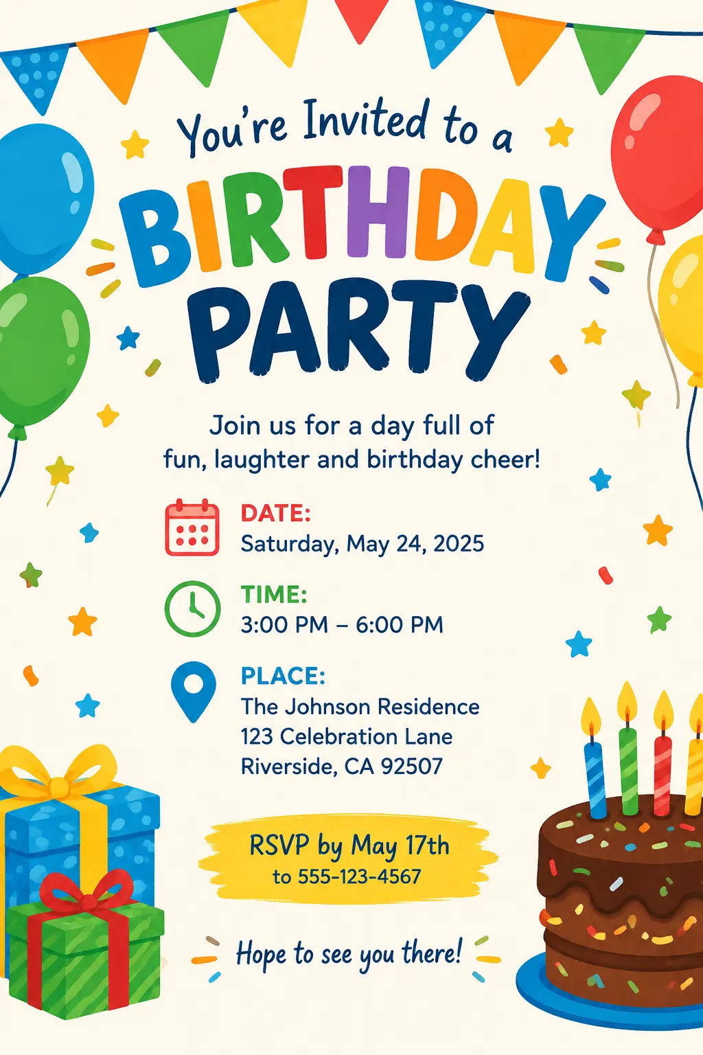 Birthday Party Invitation Quotes