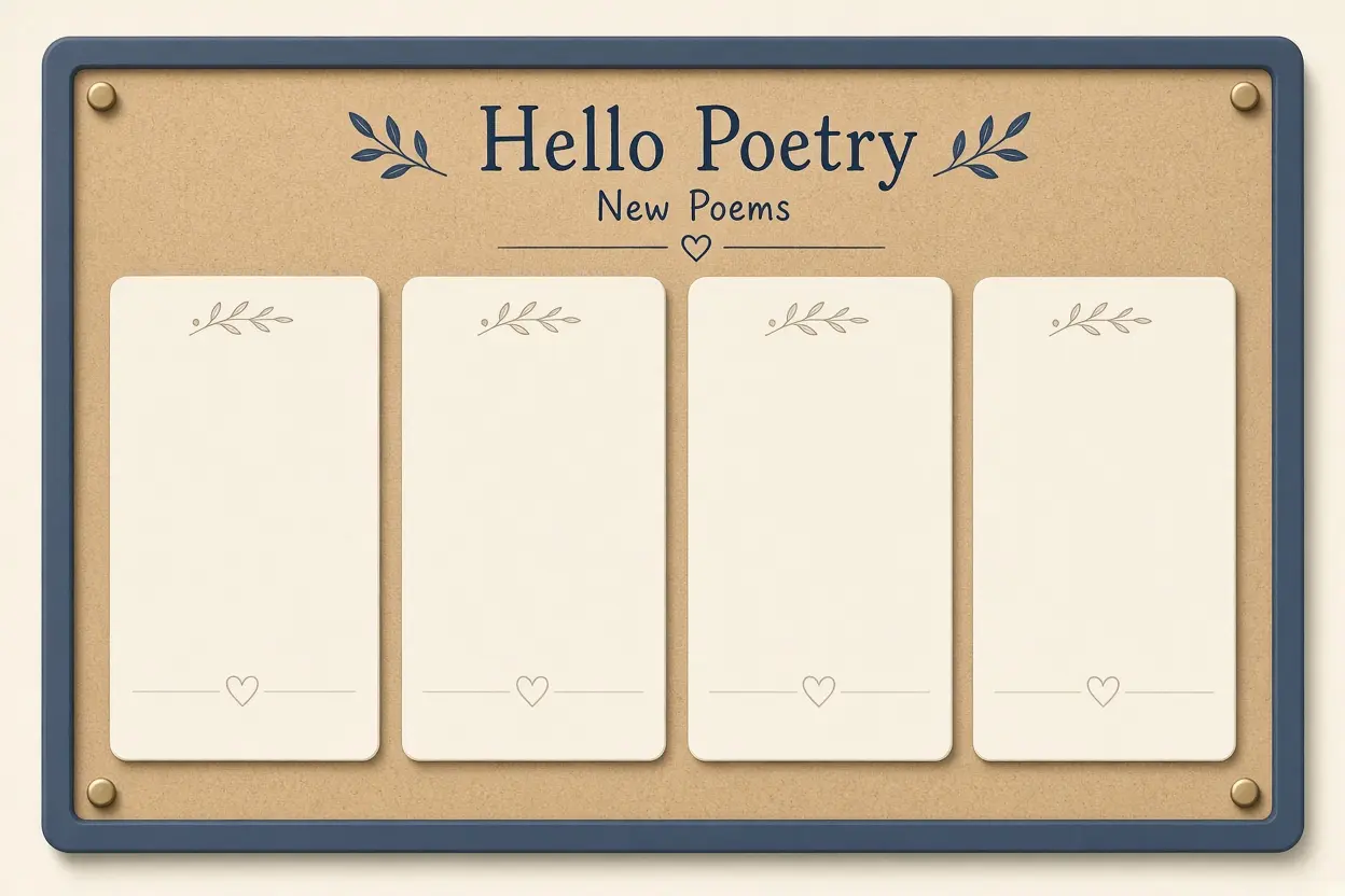  new-poems-hello-poetry-front-page-board