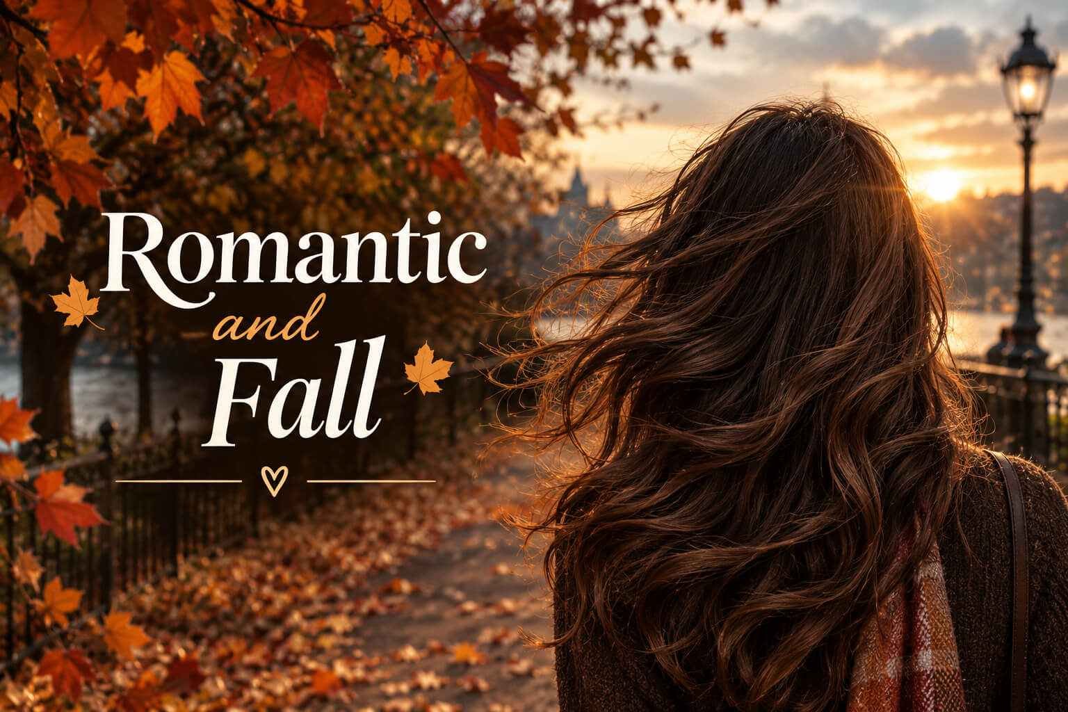 Romantic and Fall Brunette Hair Quotes
