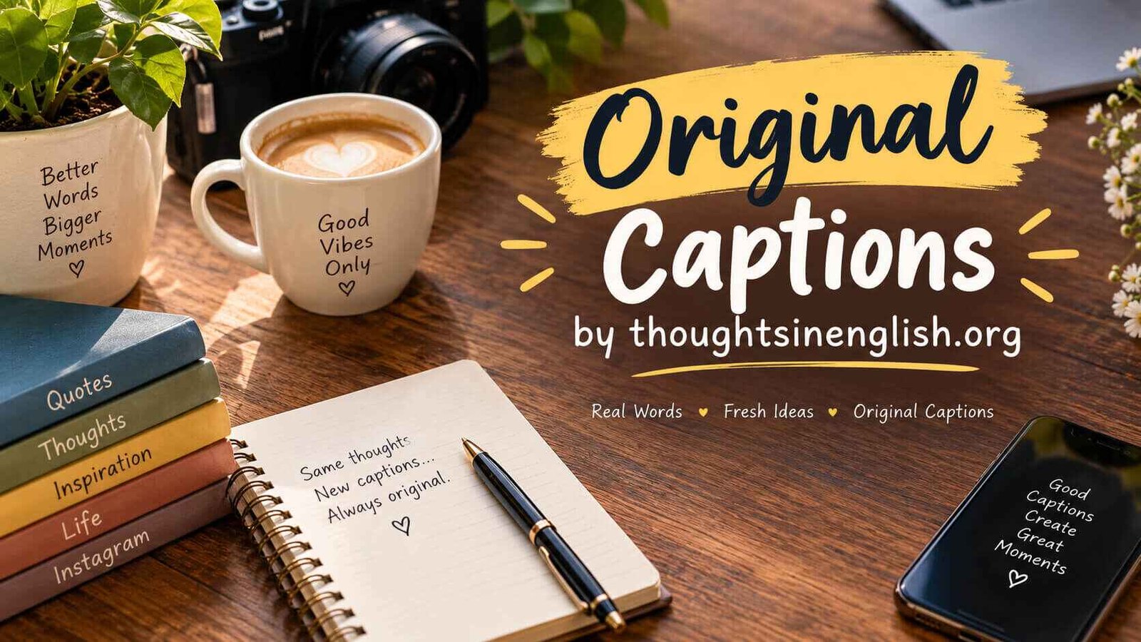 Original Captions by thoughtsinenglish.org