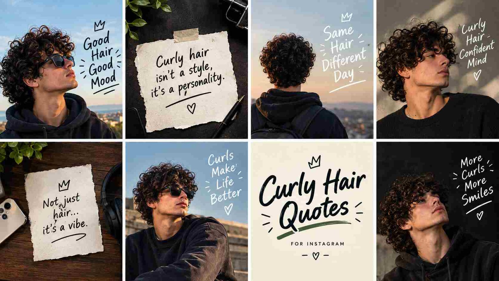 short hair quotes for Instagram
