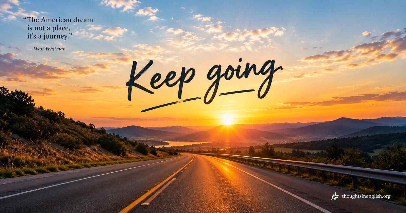 American dream quotes graphic.