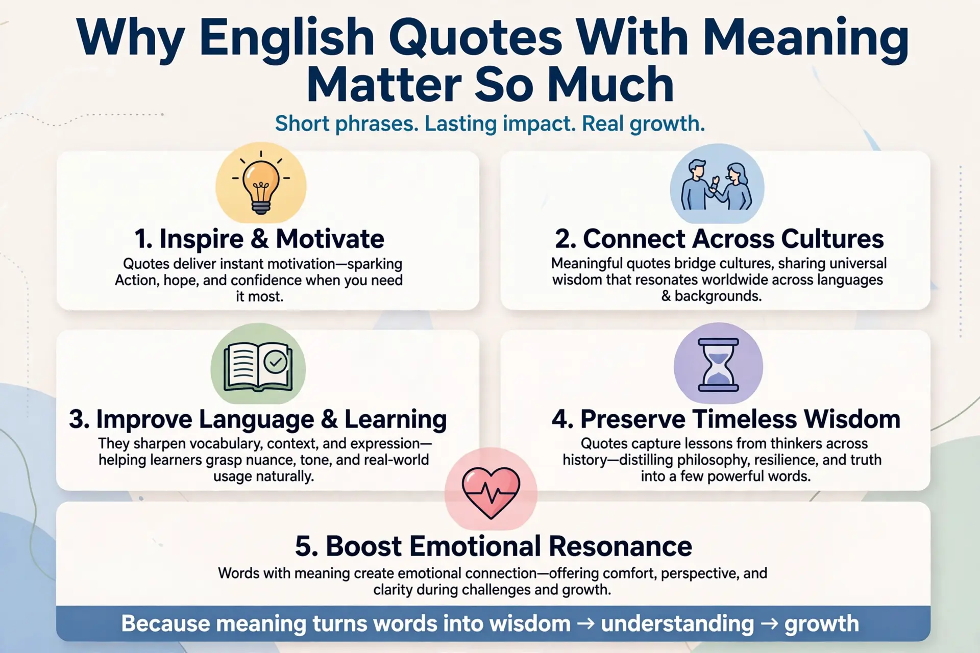 Why English Quotes With Meaning Matter So Much