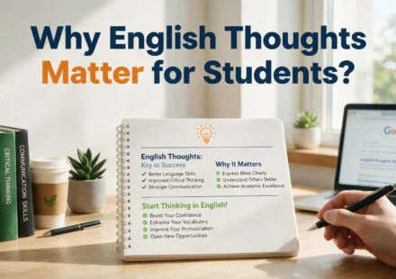 Why English Thoughts Matter for Students