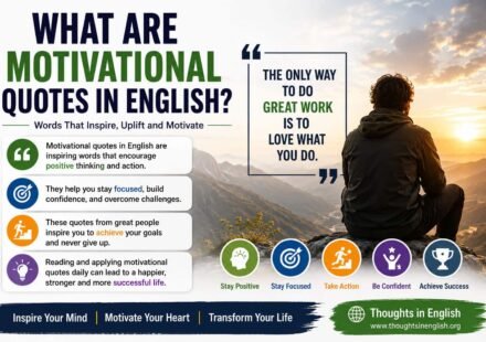 What Are Motivational Quotes in English?