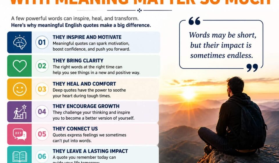 Why English Quotes With Meaning Matter So Much