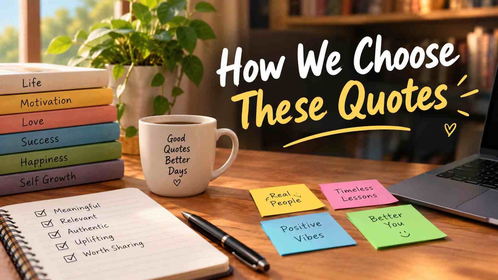 How We Choose These Quotes