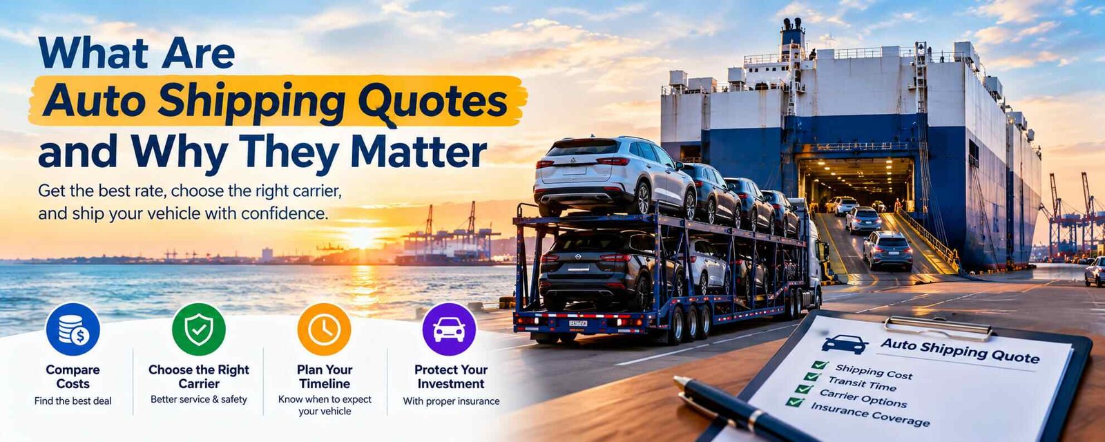 What Are Auto Shipping Quotes and Why They Matter