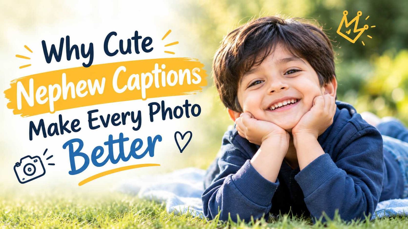 Why Cute Nephew Captions Make Every Photo Better