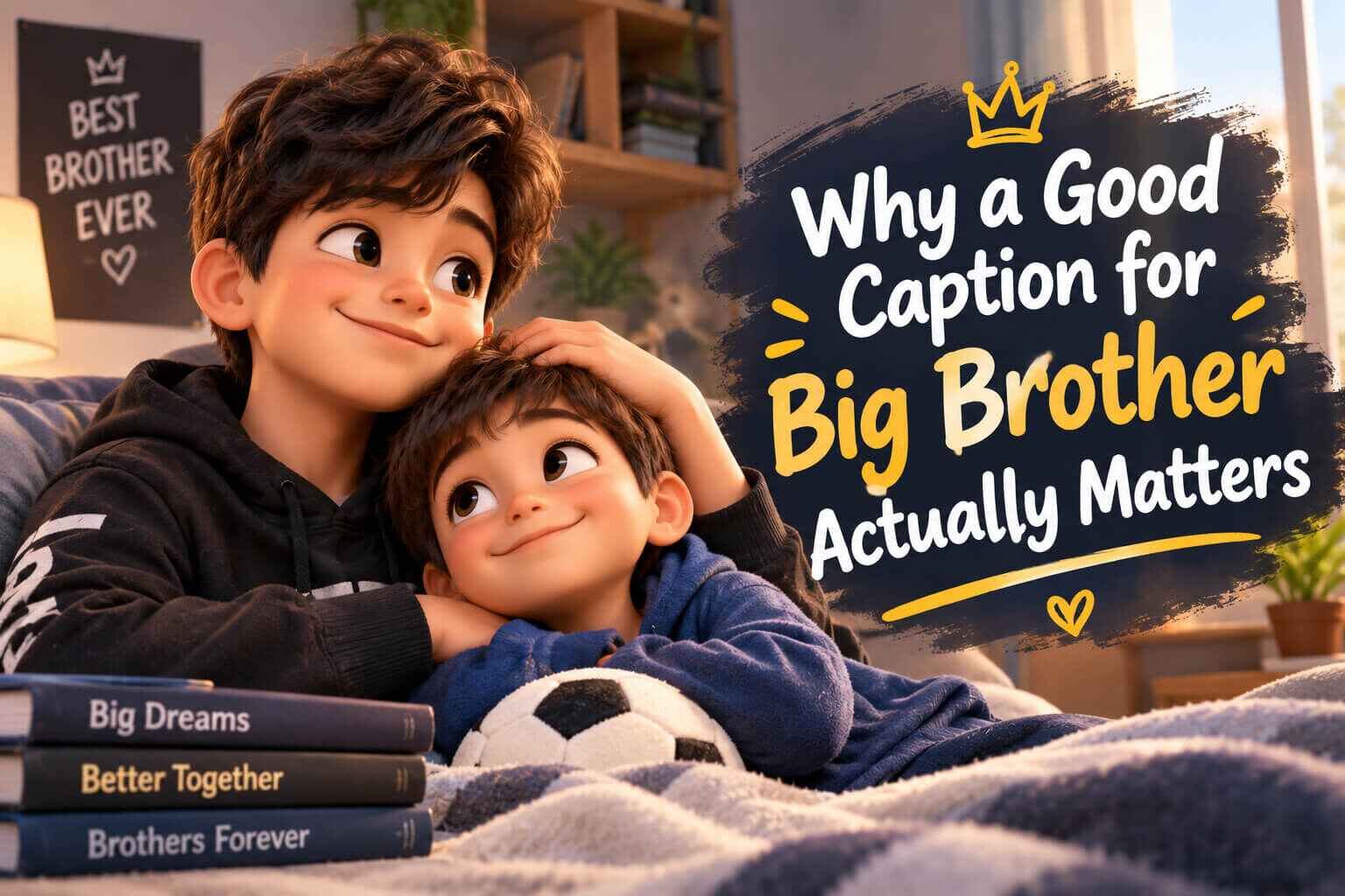 Why a Good Caption for Big Brother Actually Matters