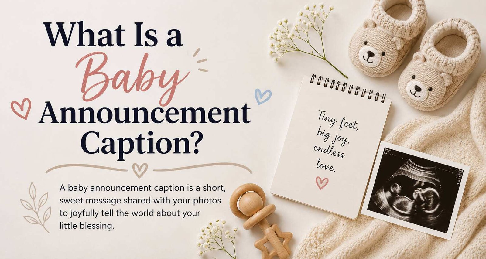 What Is a Baby Announcement Caption?