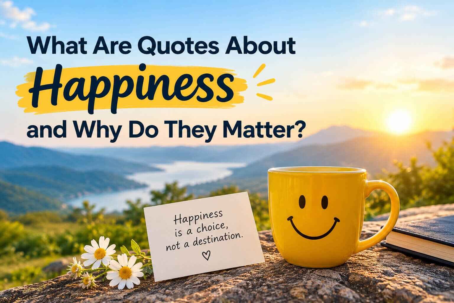What Are Quotes About Happiness and Why Do They Matter?