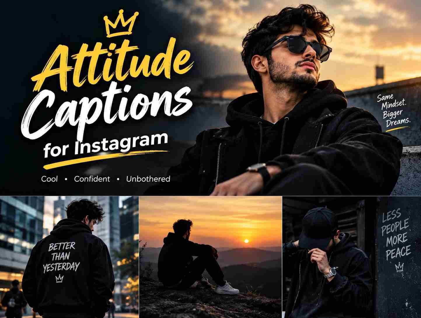 attitude captions for Instagram”.