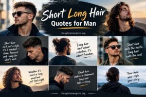 Long Hair Quotes for Man: 100+ Captions with Attitude