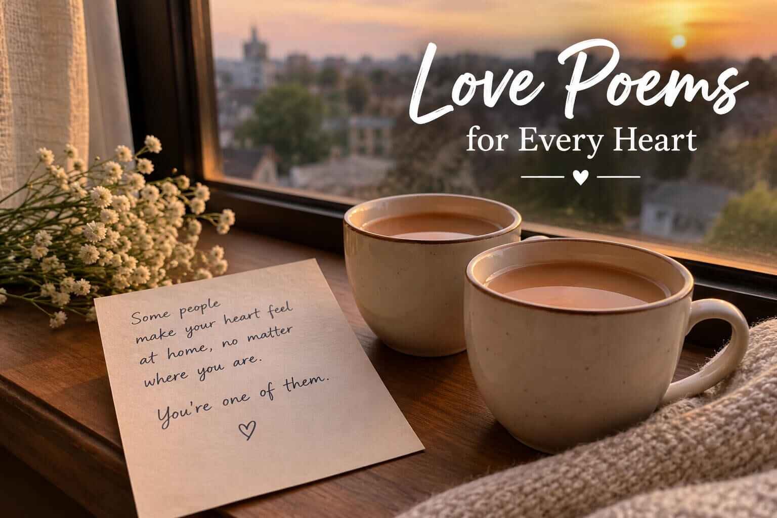How We Choose These Short Love Poems